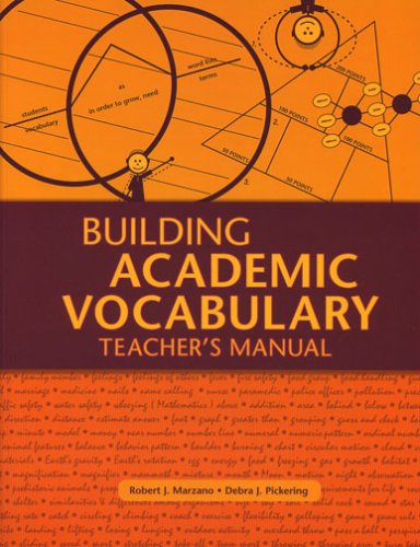 Building Academic Vocabulary Teachers Manual [Paperback]