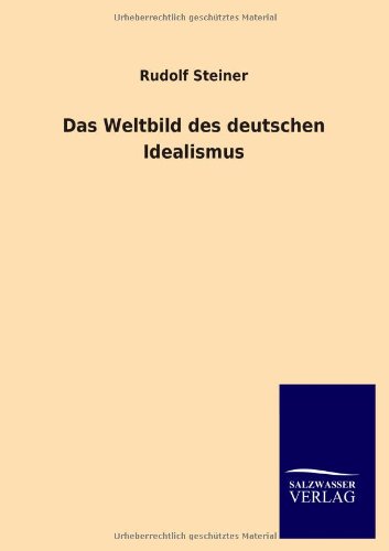 Weltbild des Deutschen Idealismus [Paperback]