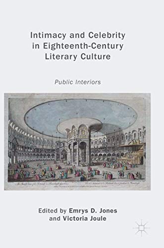 Intimacy and Celebrity in Eighteenth-Century Literary Culture Public Interiors [Hardcover]