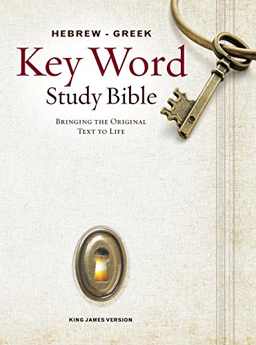 Hebrew-Greek Key Word Study Bible-KJV [Hardcover]