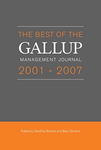 Best of the Gallup Management Journal 2001-2007 [Hardcover]