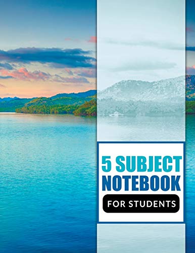 5 Subject Notebook For Students [Paperback]