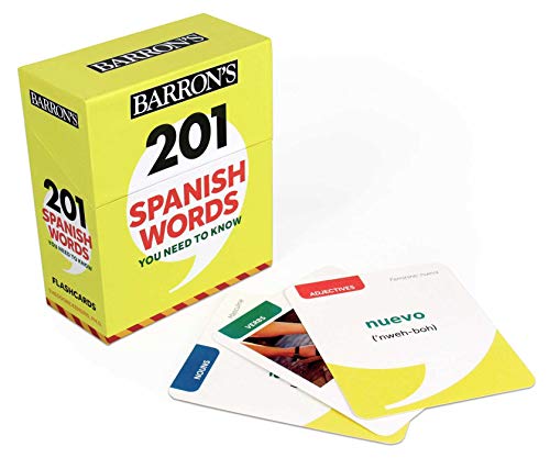 201 Spanish Words You Need to Know Flashcards [Cards]
