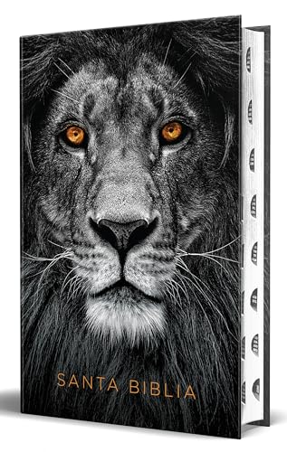 Biblia RVR 1960 letra grande tamao manual, tapa dura Len de Juda con ndice /  [Hardcover]