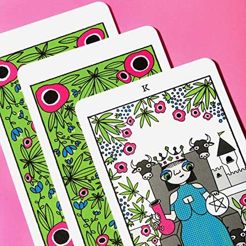 Four Twenty Tarot Combining the Magic of Cannabis with the Wisdom of Traditiona [Cards]