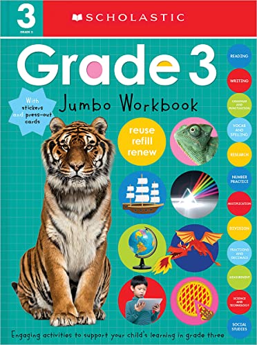 Third Grade Jumbo Workbook Scholastic Early Learners (Jumbo Workbook) [Paperback]