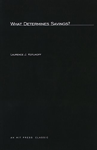 What Determines Savings [Paperback]