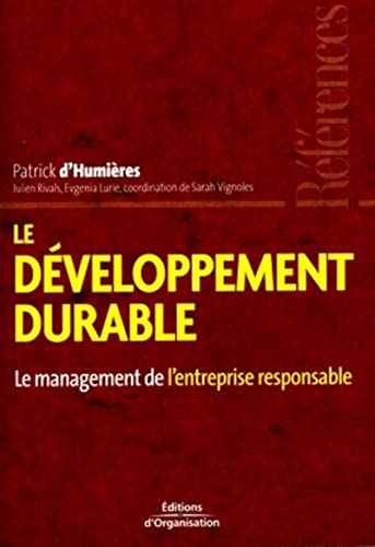 d&65533veloppement Durable [Paperback]