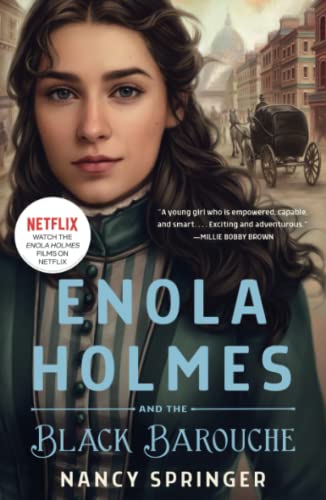 Enola Holmes and the Black Barouche [Paperback]