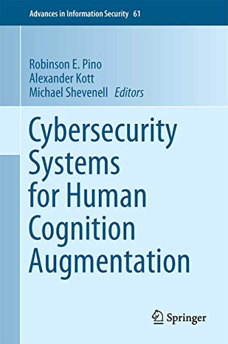 Cybersecurity Systems for Human Cognition Augmentation [Hardcover]