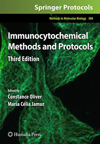 Immunocytochemical Methods and Protocols [Hardcover]