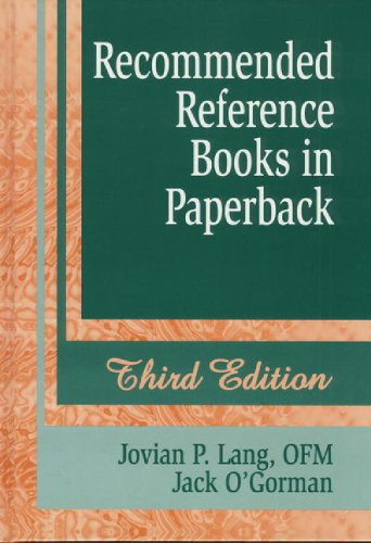 Recommended Reference Books In Paperback [Hardcover]