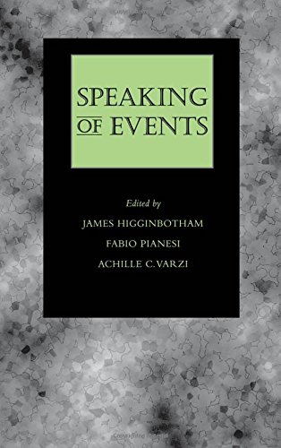Speaking of Events [Paperback]