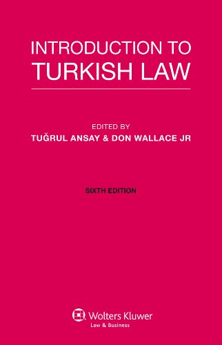 Introduction To Turkish Law 6th Edition [Hardcover]