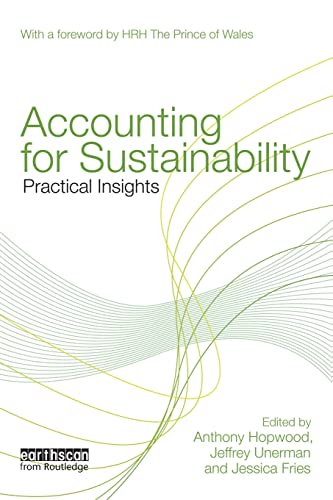 Accounting for Sustainability Practical Insights [Paperback]