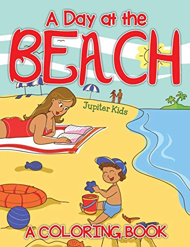 Day at the Beach (a Coloring Book) [Paperback]
