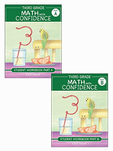Third Grade Math with Confidence Student Workbook Bundle [Paperback]