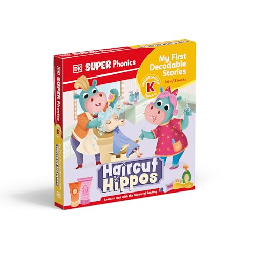 DK Super Phonics My First Decodable Stories Haircut Hippos [Paperback]