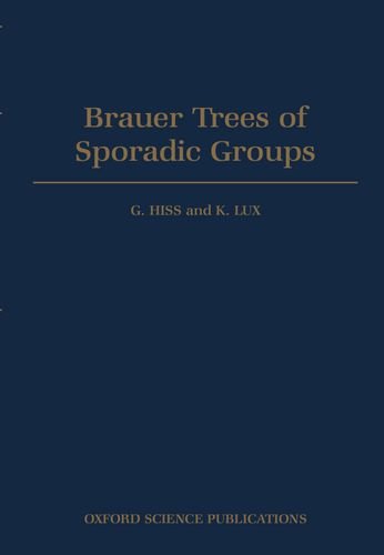 Brauer Trees of Sporadic Groups [Hardcover]
