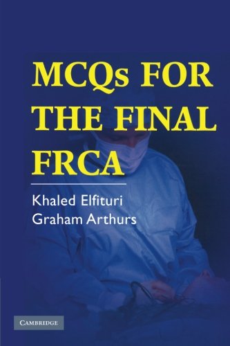 MCQs for the Final FRCA [Paperback]