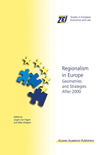 Regionalism in Europe Geometries and Strategies After 2000 [Paperback]