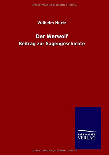 Der Werwolf (german Edition) [Hardcover]