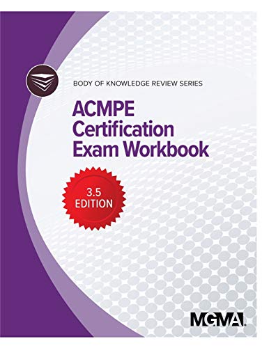 Body of Knowledge Review Series  ACMPE Certification Exam Workbook [Paperback]