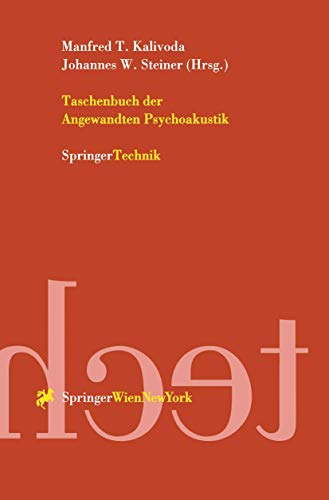 Taschenbuch der Angewandten Psychoakustik [Paperback]