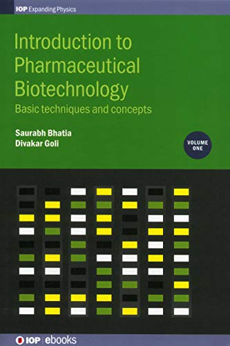 Introduction to Pharmaceutical Biotechnology Basic Techniques and Concepts [Hardcover]
