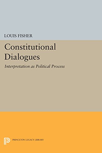 Constitutional Dialogues Interpretation as Political Process [Paperback]