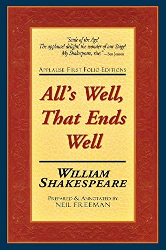 All's Well That Ends Well [Paperback]
