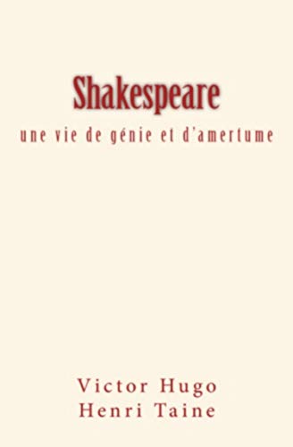 Shakespeare  Une Vie De Gnie Et D'amertume (french Edition) [Paperback]