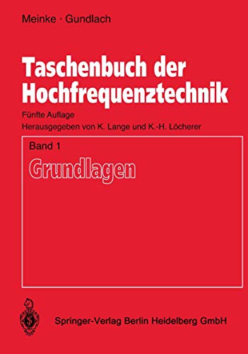 Taschenbuch der Hochfrequenztechnik Band 1 Grundlagen [Paperback]