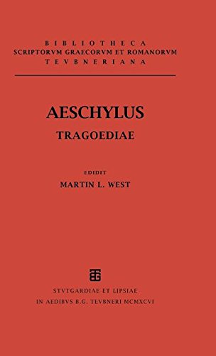 Tragoediae Cum Incerti Poetae Prometheo [Hardcover]