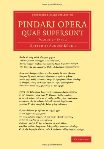Pindari opera quae supersunt [Paperback]