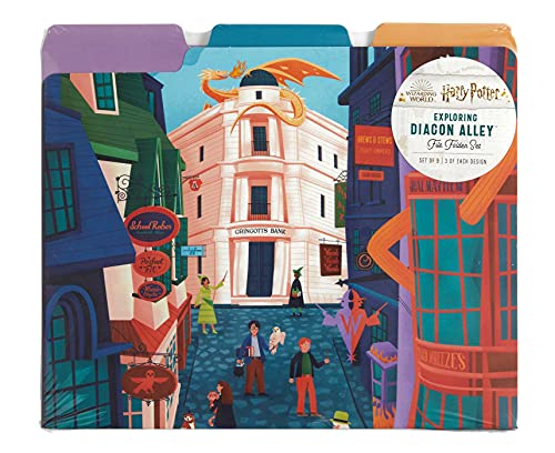 Harry Potter Exploring Diagon Alley File Folder Set (Set of 9) [Wallet or folder]