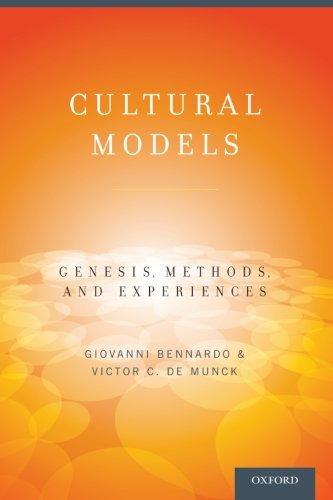 Cultural Models Genesis, Methods, and Experiences [Paperback]
