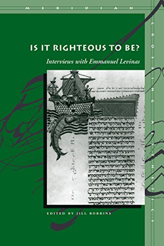 Is It Righteous to Be Interviews with Emmanuel Levinas [Hardcover]