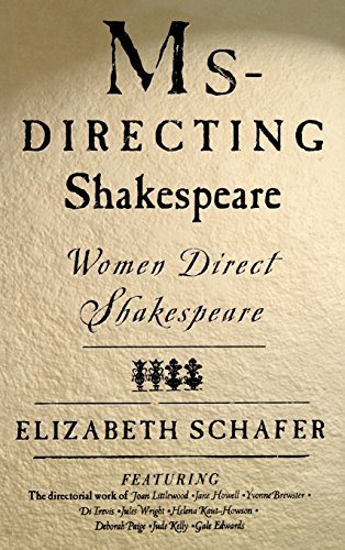 Ms-Directing Shakespeare Women Direct Shakespeare [Hardcover]