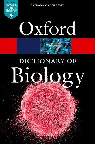 A Dictionary of Biology [Paperback]