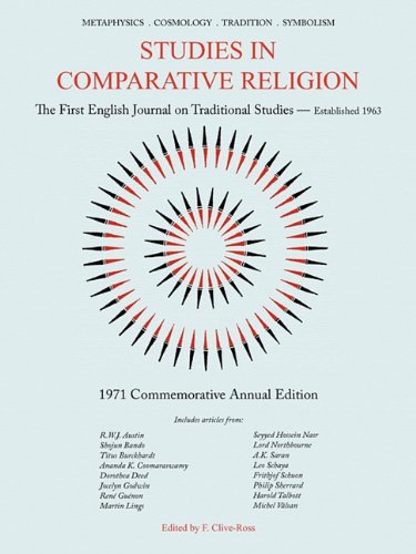 Studies In Comparative Religion Commemorative Annual Edition - 1971 [Paperback]