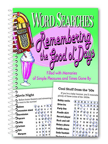 Word Searches Remembering the Good Ol' Days [Unknown]