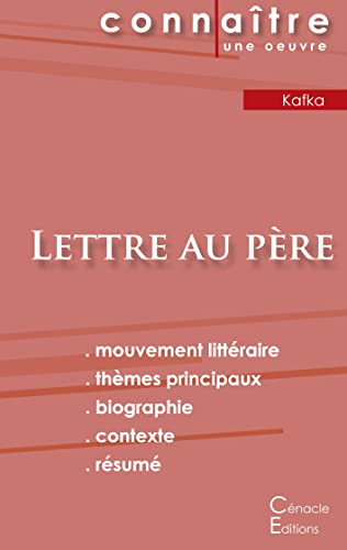 Fiche De Lecture Lettre Au Pere De Kafka (Analyse Litteraire De Reference Et Res