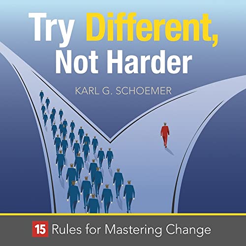 Try Different, Not Harder 15 Rules for Mastering Change [Hardcover]