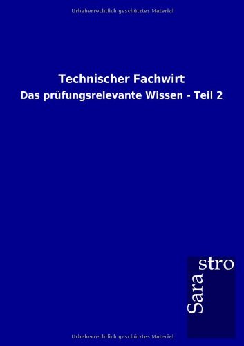 Technischer Fachwirt [Paperback]
