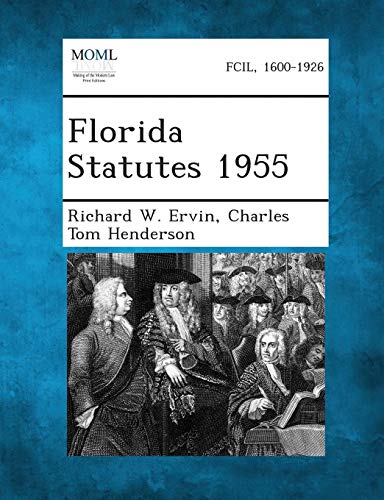 Florida Statutes 1955 [Paperback]