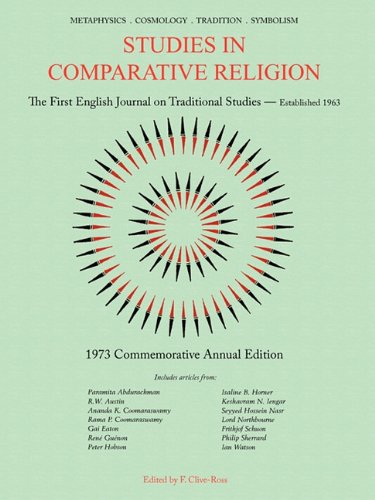 Studies In Comparative Religion Commemorative Annual Edition - 1973 [Paperback]
