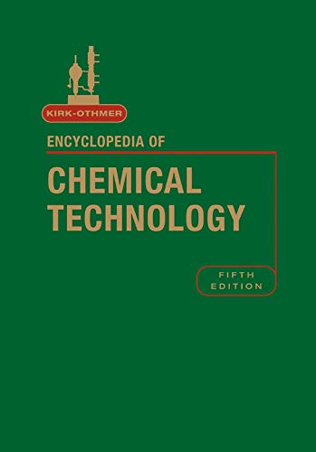 Kirk-Othmer Encyclopedia of Chemical Technology, Volume 3 [Hardcover]