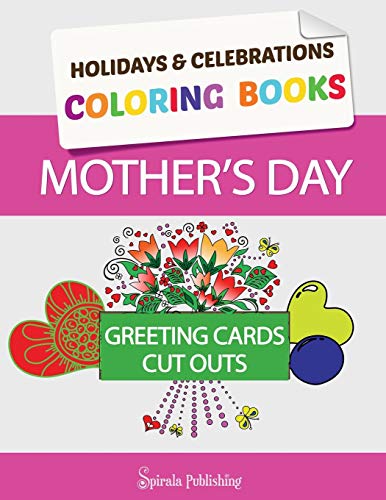 Mother's Day Coloring Book Greeting Cards Coloring Pages and Cut Outs for Kids  [Unknown]