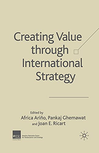 Creating Value through International Strategy [Paperback]